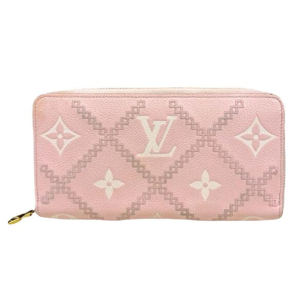 Louis Vuitton Zippy Wallet Broderie Monogram Empreinte Long M81138 Women's LO...
